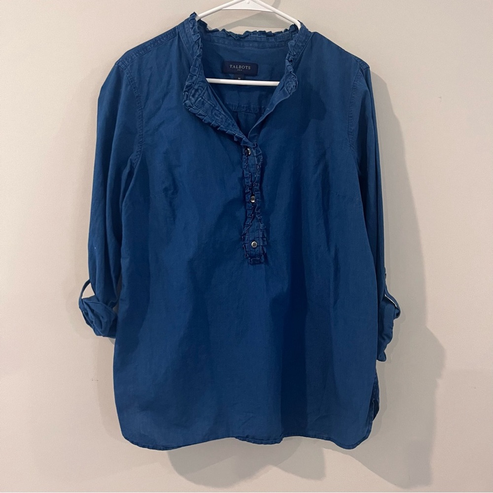 Talbots Women's Blue Top